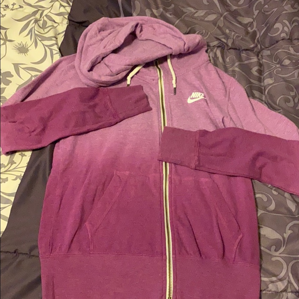 Nike ombré sweatshirt. WORN ONCE